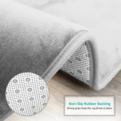 3PC Bathroom Rug Memory Foam Bath Mat Set - Small Large and Contour Bath Rugs - Picture 33 of 175