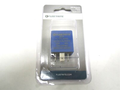 FLTFL3083 NEW FLEETRITE 5 PIN ELECTRONIC FLASHER 12VDC 162 WATTS LED