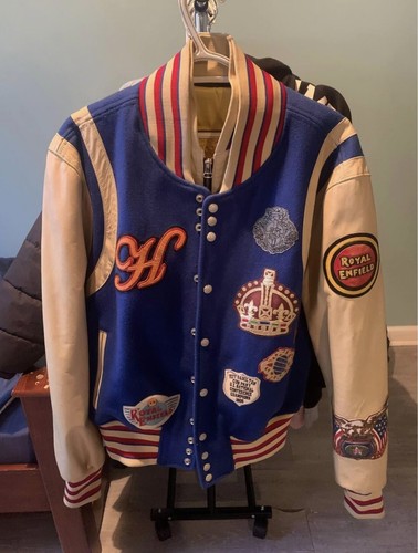 Jeff Hamilton Royal Enfield Varsity Jacket