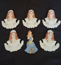 5 Brides, 1 Birthday Girl 15 Magnets Made of Resin Never Used