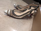 WORN ONCE RV$945 Christian Louboutin Manovra PVC spike heels 37 6.5 — photo 3