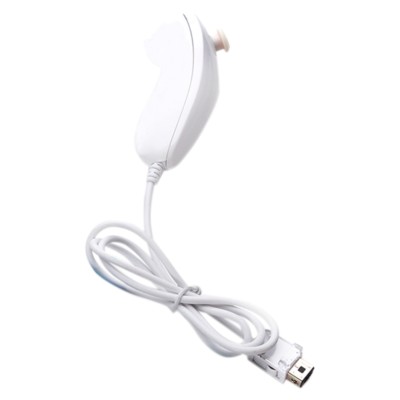 Nunchuck Wii Nunchuk Video Game Controller Remote For Wii & Wii U Console US