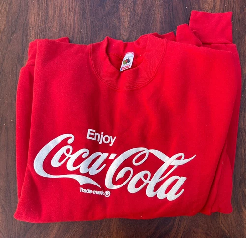 VINTAGE COCA COLA SWEATSHIRT CREWNECK XL