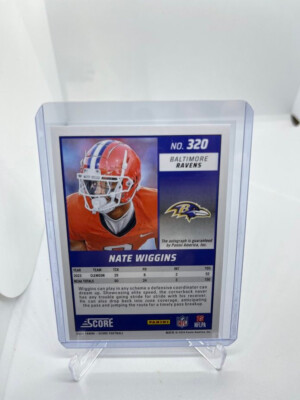 2024 Panini Score Nate Wiggins RC Rookie Autograph #320 Auto