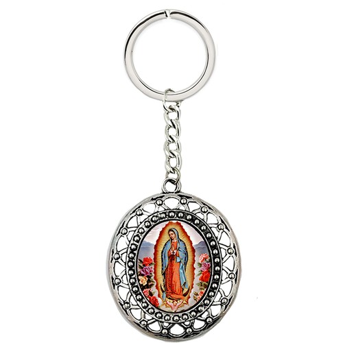 Our Lady of Guadalupe Icon Key Chain 4 1/4 " - 第 1/1 張圖片