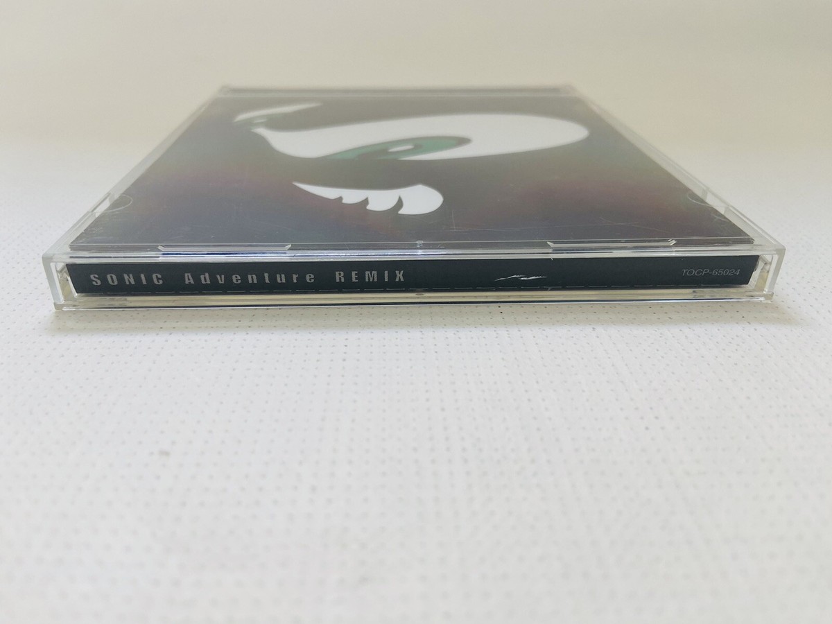 Sonic Adventure Remix Japanese Game Music CD Tested Sonic the