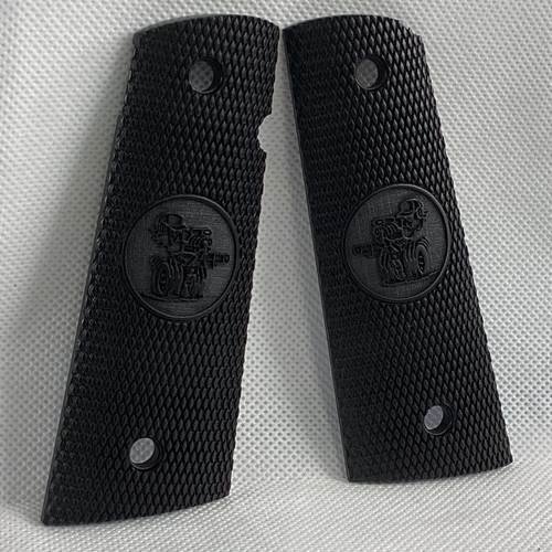 Empuñadura para pistola de madera auspiciosa Les Baer 1911 THAI única ébano duramen - Imagen 1 de 10