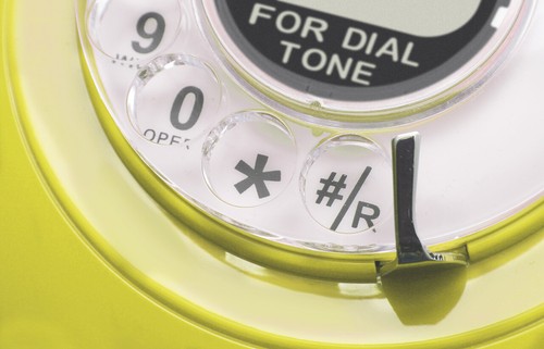 OPISs KABEL: telefon retro z klasyczną amerykańską obrotową wkładką tarczą - Zdjęcie 41 z 49