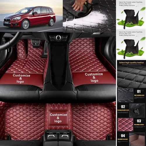 For Mitsubishi Car Floor Mats Waterproof Carpets Luxury Easy Clean Personalized - Bild 22 von 35
