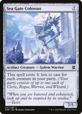 Sea Gate Colossus (251) Zendikar Rising ZNR MTG Magic