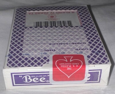 1991 NEW UNCIRCULATED RARE SEALED NATIVE THEMED BEE PLAYING CARDS