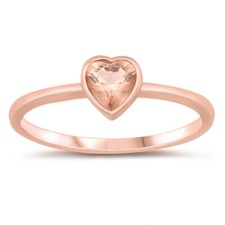 Cute Simple Tiny Promise Ring New .925 Sterling Silver Band Sizes 3-10