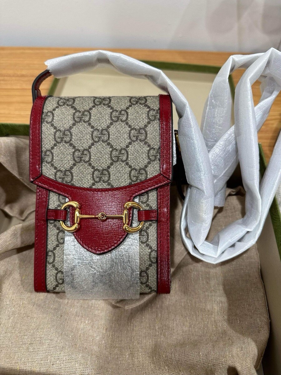 【関税&送料込】Gucci Gg Supreme Horsebit 1955 Shoulder Bag Gucci GG Supreme Horsebit 1955 Vertical Mini Shoulder Bag | eBay