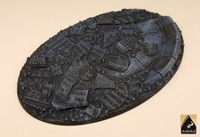 170X105mm XXL OVAL RESIN BASE TAU XENOS EMPIRE RUINS (B) 