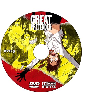 GREAT PRETENDER DVD 全巻 セット アニメ GREAT PRETENDER グレートプリテンダー 【全8巻】 レンタルDVD