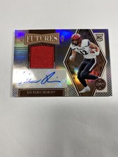Alec Pierce RPA 2022 Panini Legacy Futures Red Patch Auto /249 Rookie RC #FP-AP