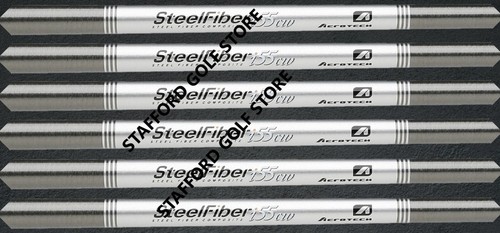 Aerotech SteelFiber i55/i70/i80/i95/i110 CW .355 Taper Tip Iron Golf Shafts Set - Picture 13 of 42