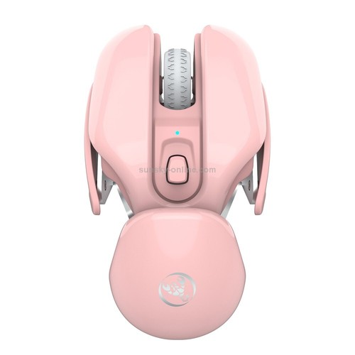 HXSJ T37 2.4GHz 1600dpi 3-modos Ratón de silencio inalámbrico ajustable (rosa) - Picture 2 of 11