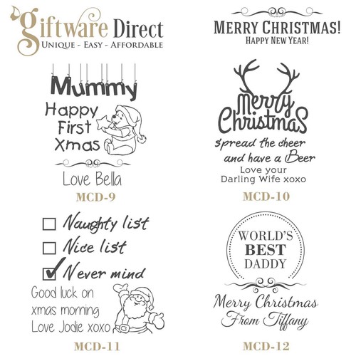 Personalised Christmas Stainless Steel Beer Tankard Mug Gift Present Pewter Xmas - Picture 3 of 12