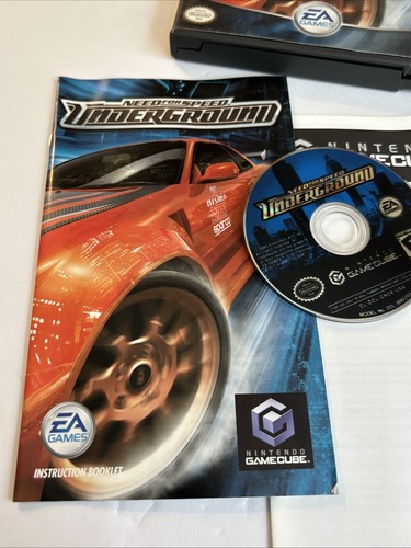Need for Speed: Underground (Nintendo GameCube, 2003) KOMPLETT mit Handbuch - Bild 2 von 10