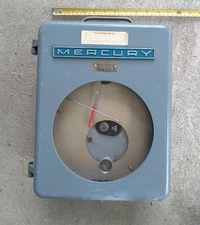 Mechanical chart recorder -Mercury instruments. 200 psi element