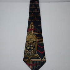 Vintage Mercedes Tie Jukeox Hooked On Music Myung Ju Silk