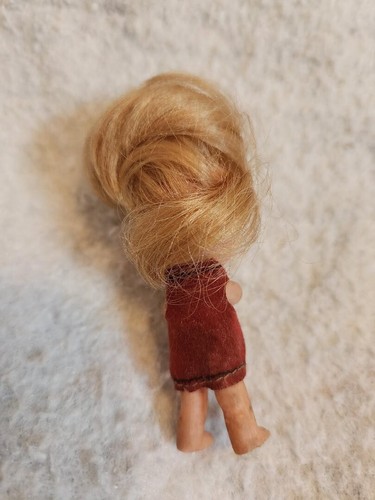 Vintage 2er Set Kiddles Puppen (Tiger und blondes Mädchen) - Bild 4 von 4