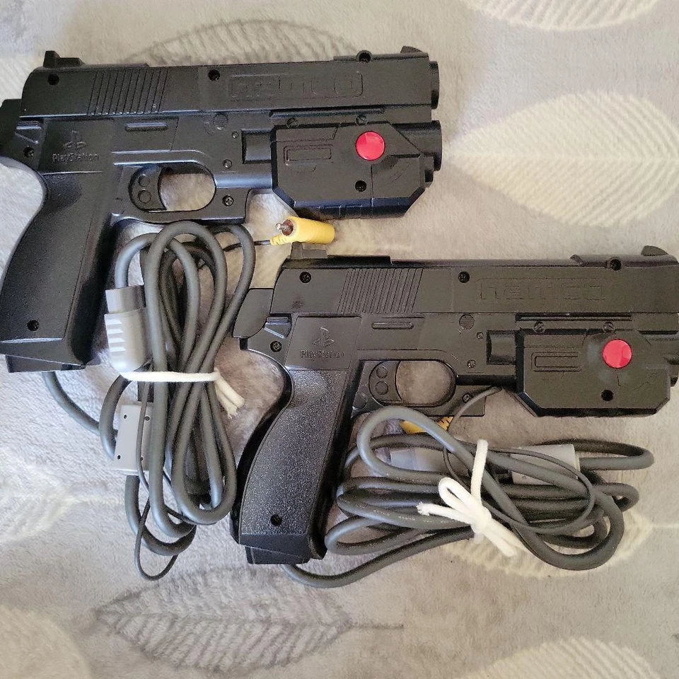 GunCon Light Gun Controller Namco NPC-103 Lot of 2 for PS1 from Japan F/S - Image 2 of 2