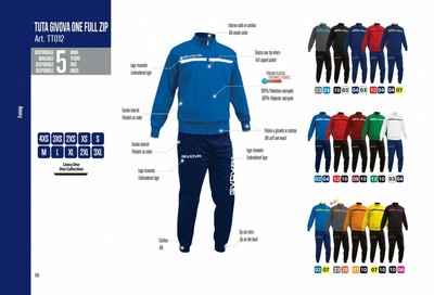 TUTA GIVOVA ONE TT012 FULL ZIP | eBay