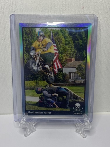 2022 ZEROCOOL JACKASS Card #s-48 the human ramp - SILVER 64/100!!!! | eBay
