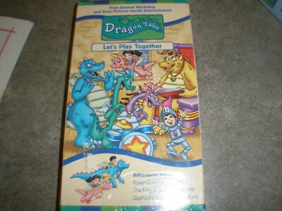 NEW Sealed Dragon Tales: #6 - Lets Play Together (VHS, 2001