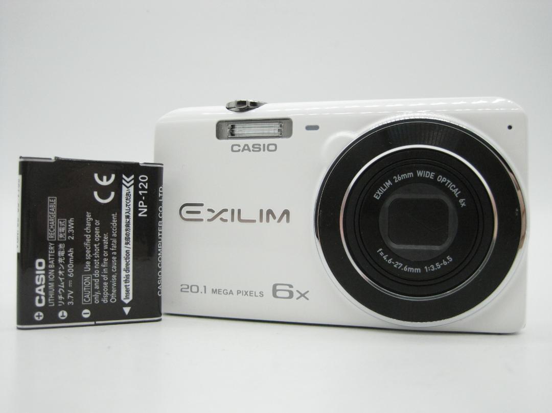 Casio EXILIM EX-ZS35 compact digital camera white English language
