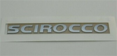 Original VW ''SCIROCCO''Schriftzug Golf Heckklappe 1K8853687A 739