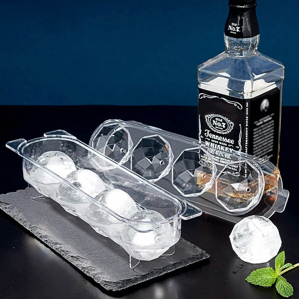 Ice Molds, Ice Cube Tray for Freezer, for Cocktails Whiskey
