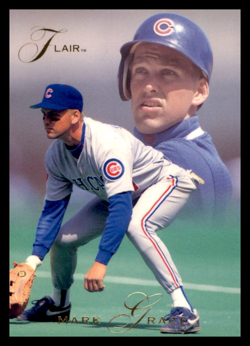 1993 Flair #14 Mark Grace