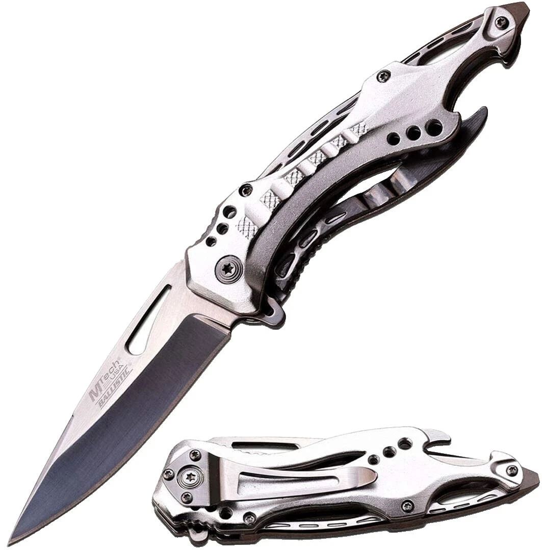 Stainless Steel Handle Pocketknife Collectible Folding Knives