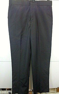 EDWARDS Men's Business Pants  Black Color  Size 40  Regular Length  Hemmed  NWT