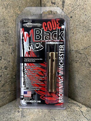 Patternmaster Code Black Duck Choke Tube for 12ga Browning Invector ...
