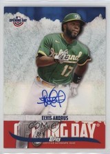 2022 Topps Opening Day Opening Day Auto Elvis Andrus #ODA-EA Auto h7i