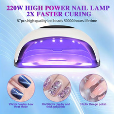 GLAM HOBBY SUNX9PLUS 48W Portable Nail Dryer, Free Shipping