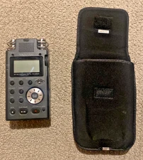 TASCAM DR-100 Handheld Digital Recorder – 4 Built-In Mics, Dual XLR, Phantom