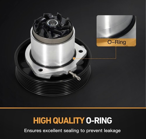 Water Pump New For PORSCHE Cayenne VW Touareg. 3.6--3.0 V6 - Picture 6 of 6