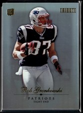 2010 TOPPS TRIBUTE #23 ROB GRONKOWSKI RC PATRIOTS