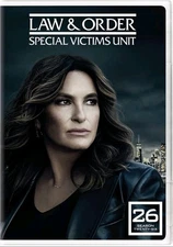Law and Order SVU The Complete Season 26 ( DVD SET ) Brand New & Sealed