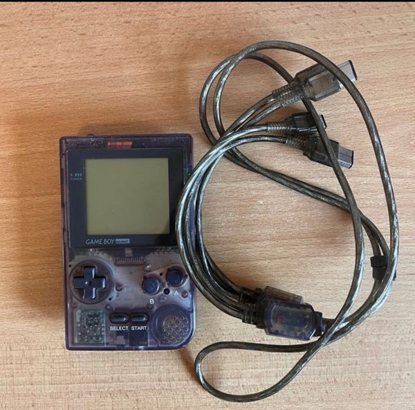 Nintendo Game Boy Pocket Consola Portátil - Transparente + Negra