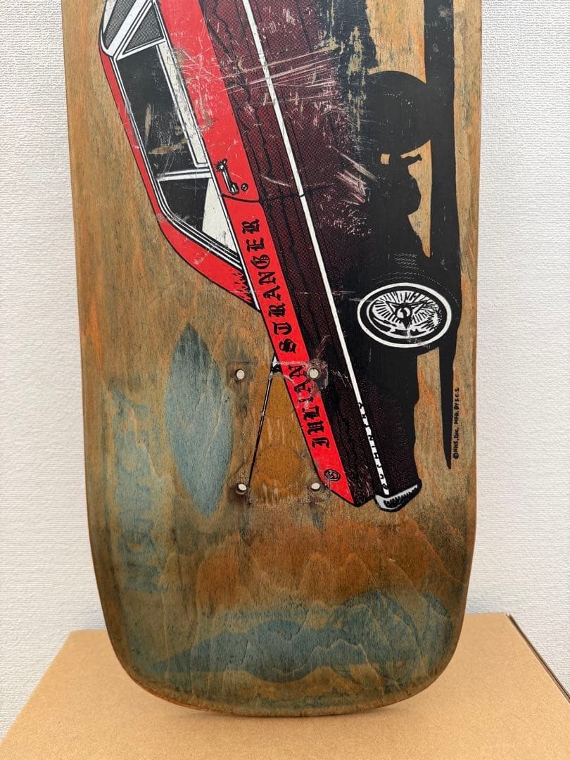 SMA Julien Stranger Lowrider Skateboard Deck 1991 Vintage Rare