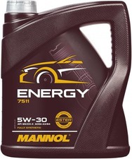 5L Mannol Energy 5W-30 Motoröl 5W30 Motorenöl VW 502.00 505.00 MB 229.3 ACEA B4