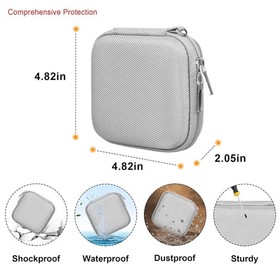 Luxury Carrying Case for RG35XXSP/RG34XX SP - Portable Game Station in Grey