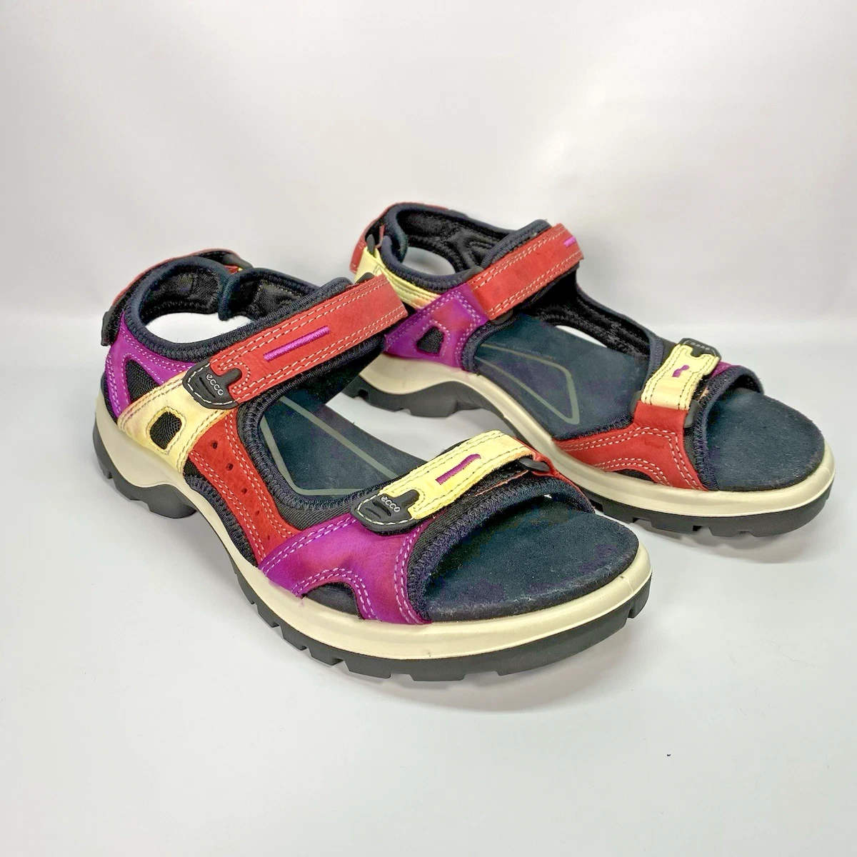 Ecco Ten Years Offroad Multi-Color Strap Sandals Ecco Women main image 4