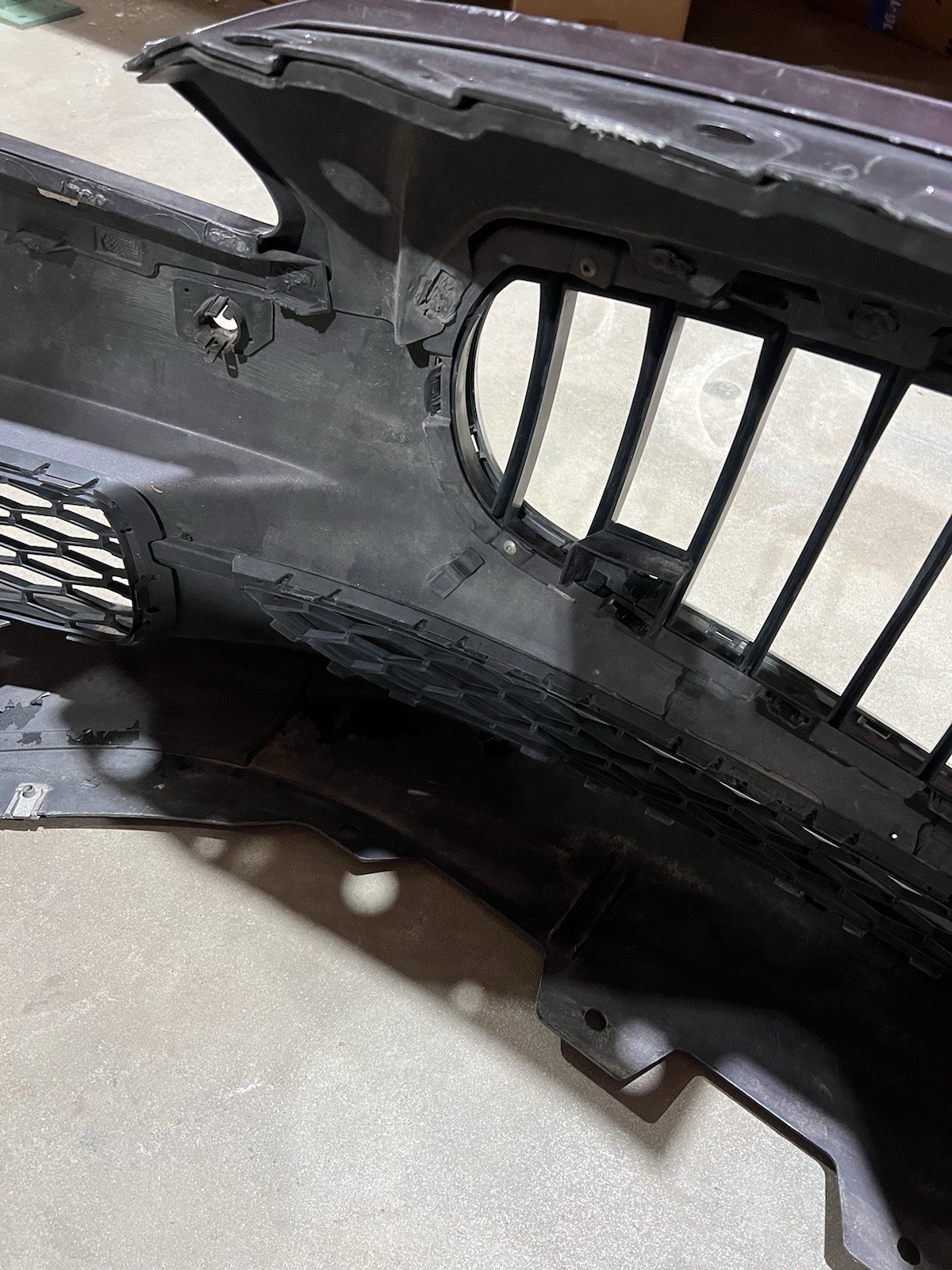 2014-2016 Maserati Quattroporte Front Bumper Cover With Upper Lower Grilles OEM